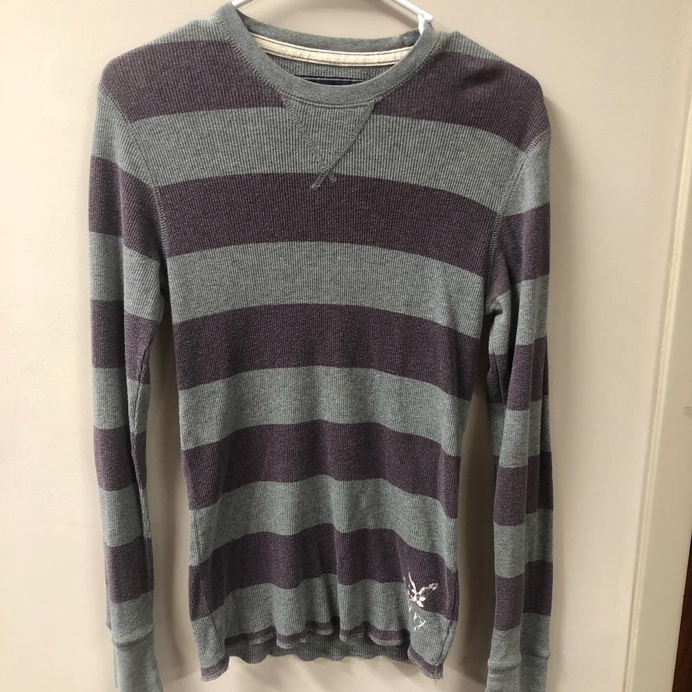 American Eagles striped sweater